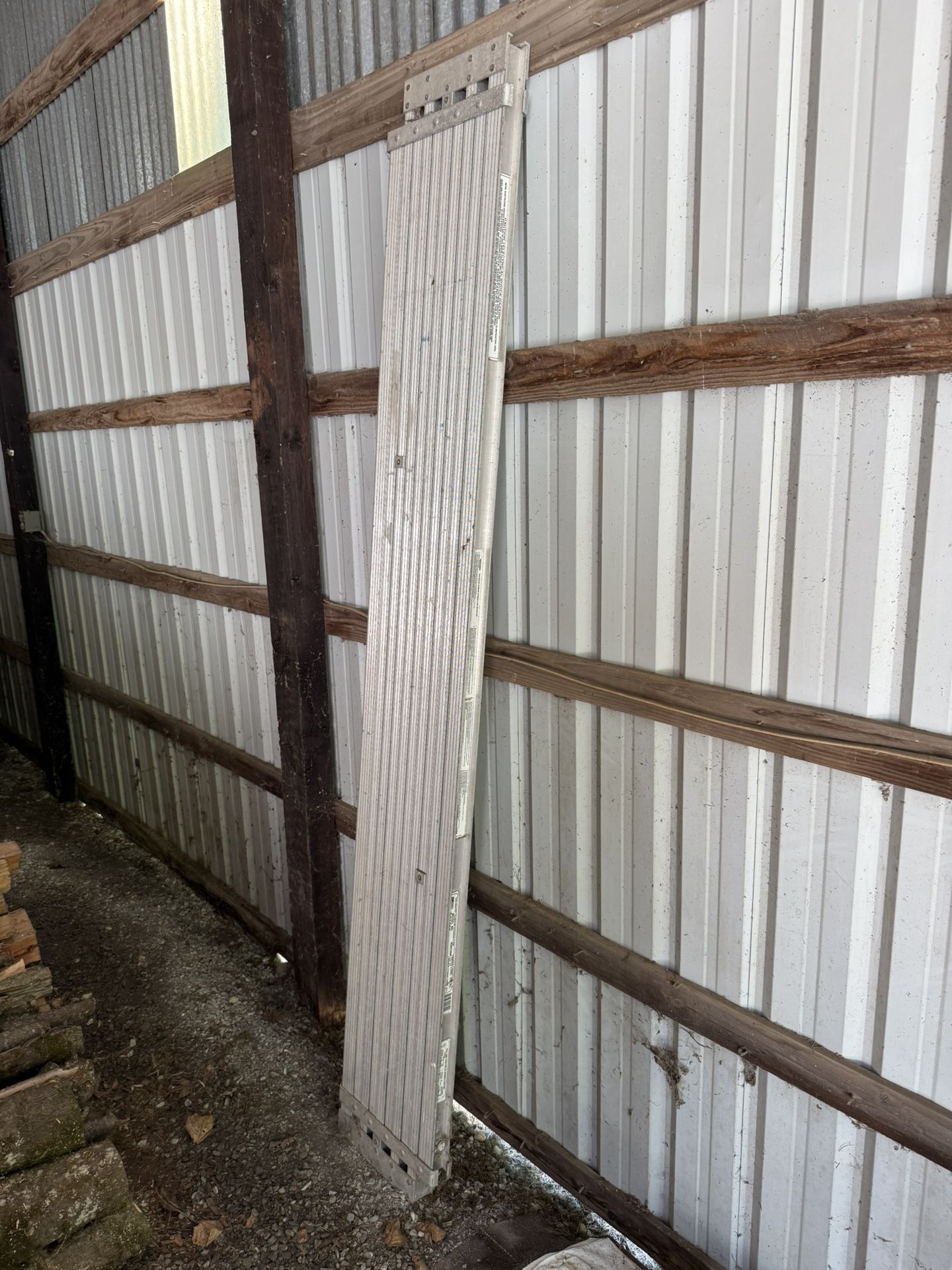Aluminum Walk Board With The Ladder Mounts