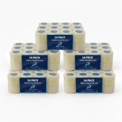 Pack Of Packaging Tape 3inchx55yardsx2.5mil