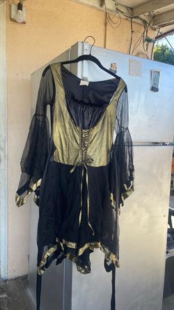 Vestido para Halloween one size de witch