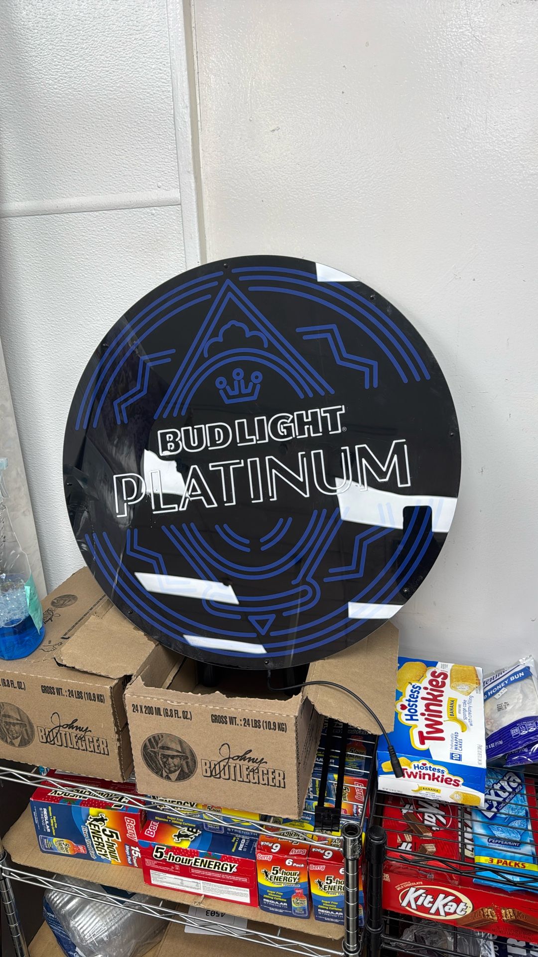 Bud Light Light Up Sign