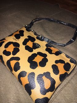 Coach wristlet