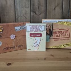 Unopened Mystery Board games