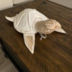 Hand Carved Shelled Tortoise 