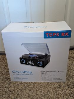 Turntable Vinyl and MP3 Player with Speaker and Recorder