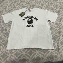 Bathing Ape White And Black