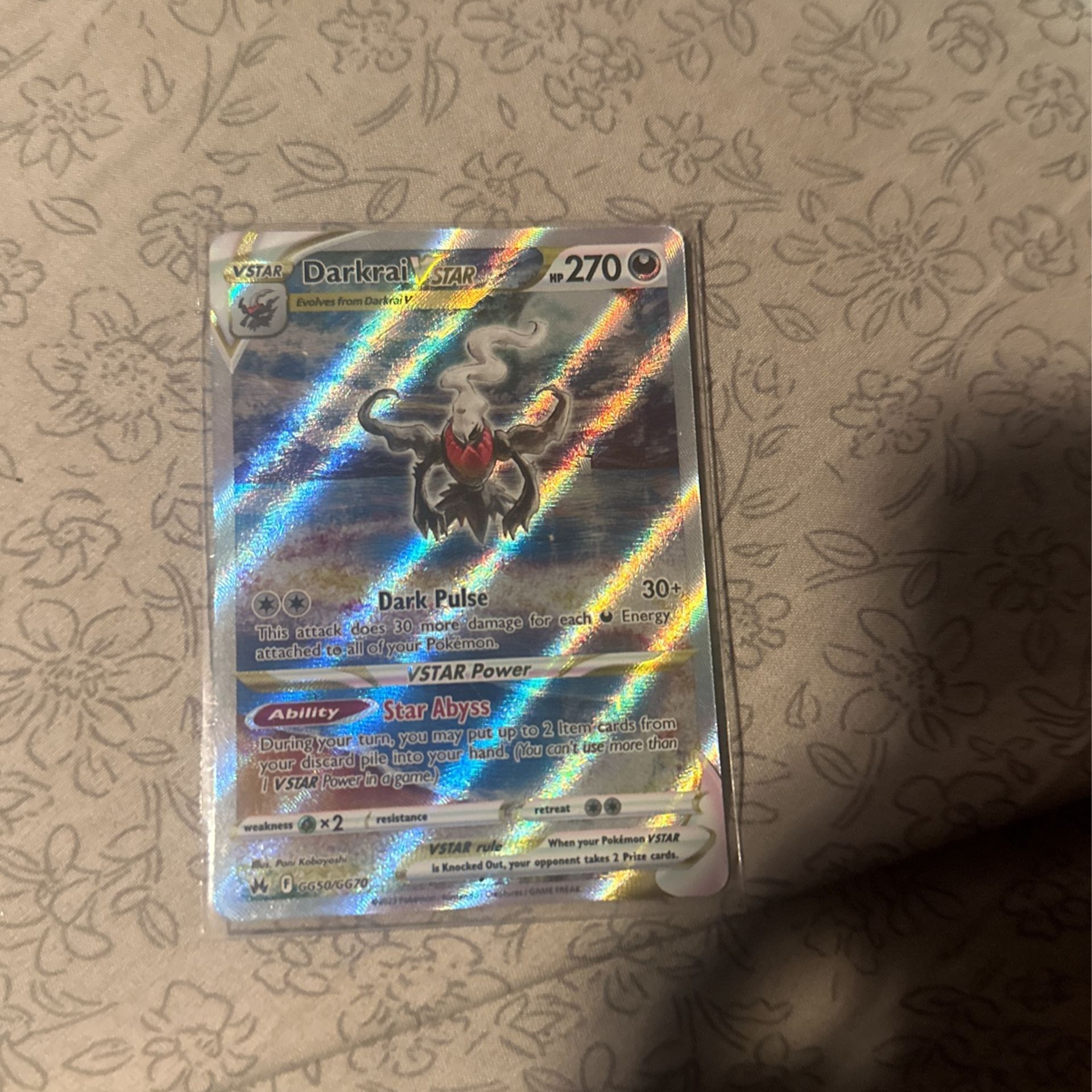 Darkrai Vstar GG 50