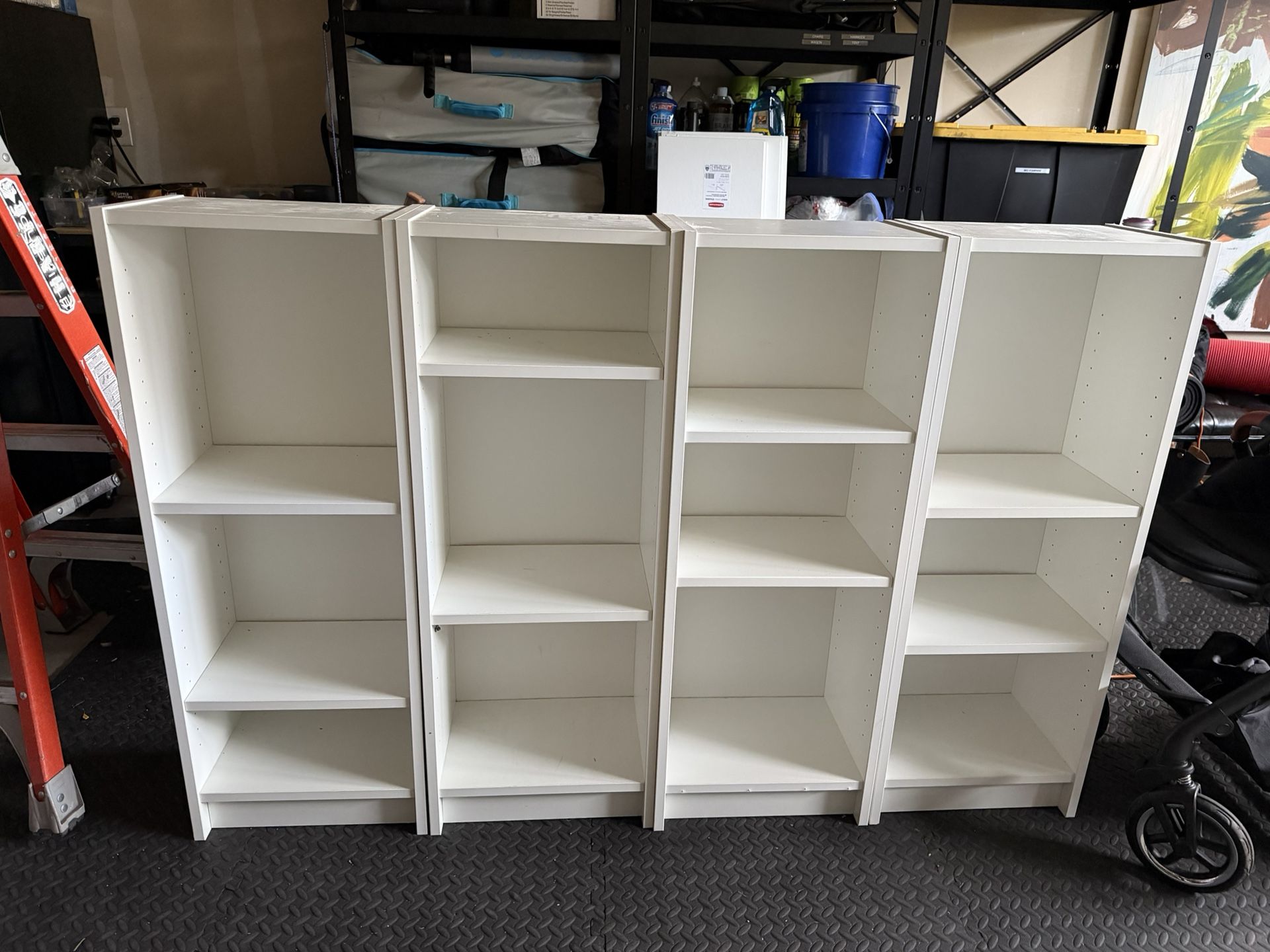 IKEA Billy shelves