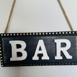 Bar Hanging  Decorative Sign