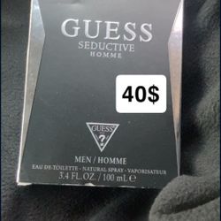 Guess Seductive Homme Eau de Toilette EDT Spray for Men, 3.4 oz  Men's Perfume I can deliver