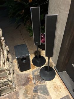 Sony Tower Speakers and Subwoofer Set