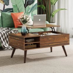 Wooden Lift Top Coffee Table