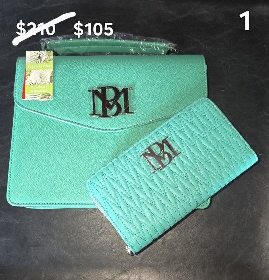 NWT Badgley Mischka Purse And Wallet