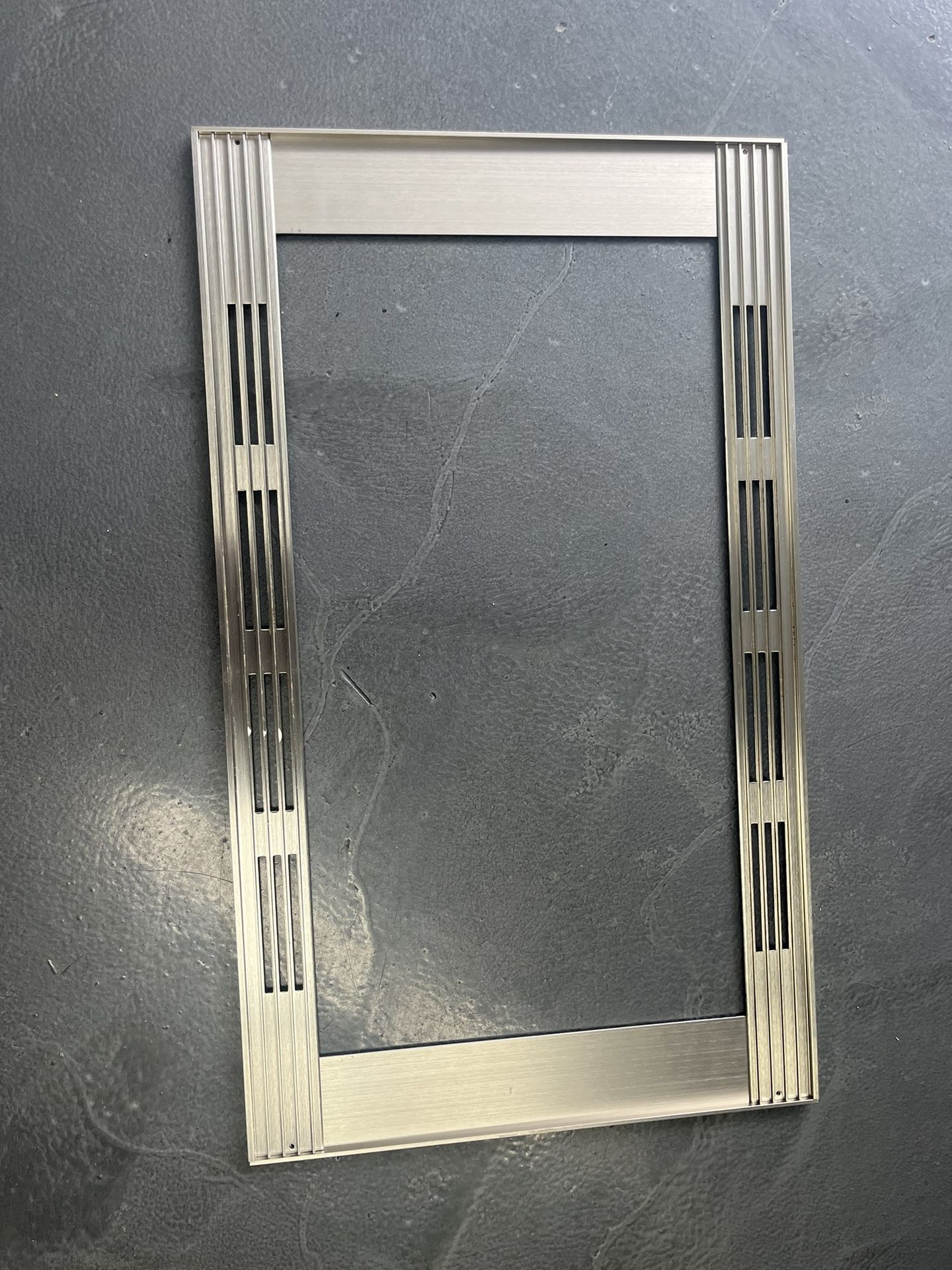 Viking Lg Ge Cuisinart Vented Stainless Steel Microwave Trim Kit