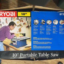 Ryobi 10 Inch Portable Table Saw