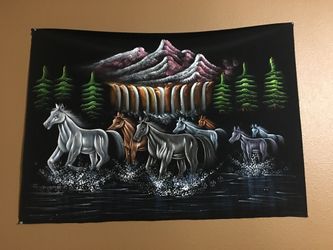 Beautiful 7 Horse Portrait