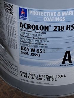 Sherwin-Williams Acrolon 218 HS Polyurethane Paint