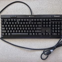 Corsair K70 MK.2 Mechanical Gaming Keyboard – Cherry MX Red Switches – RGB, USB Passthrough