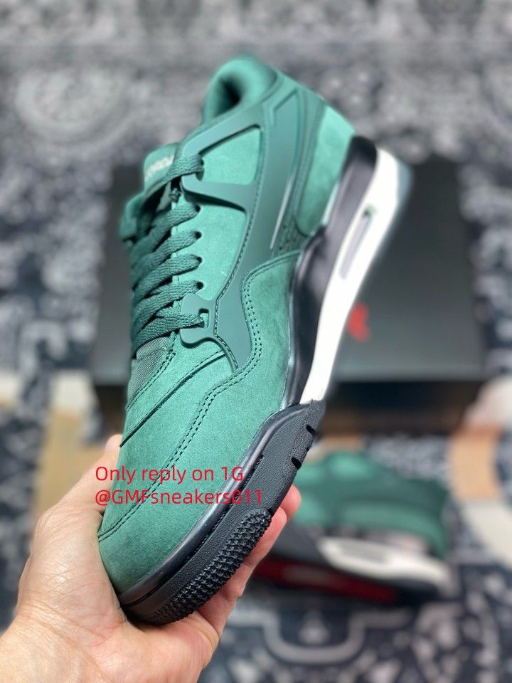 Nigel Sylvester x Air Jordan 4 RM SP \'Fence Green\'