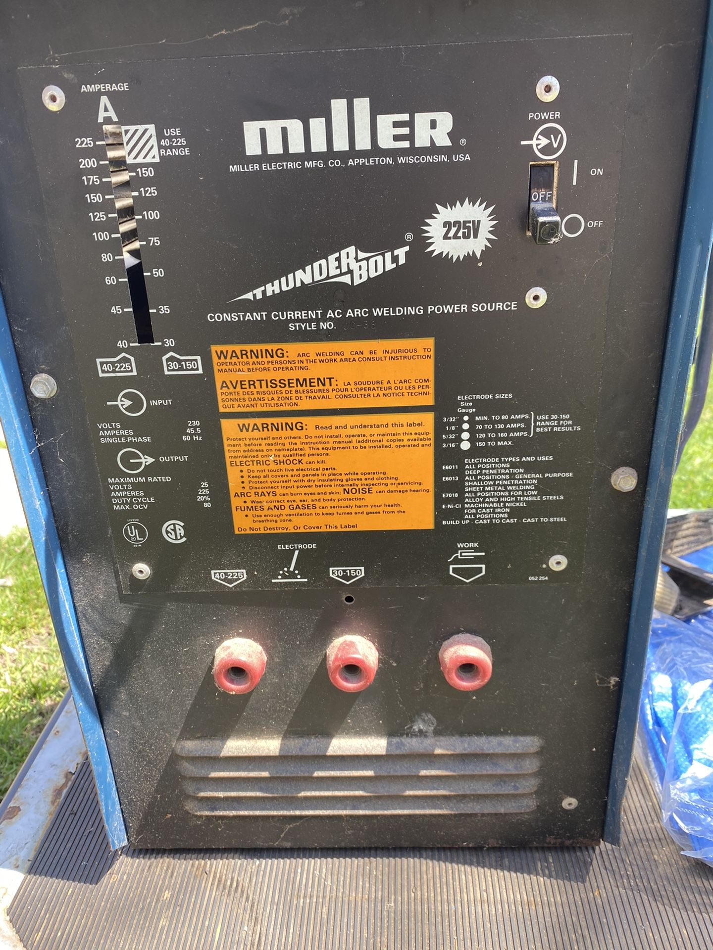 Miller welder