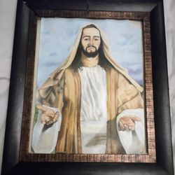 Beautiful Artwork Of Jesus Christ (Prison Art)
