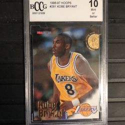 Kobe Bryant Rookie Basketball Card