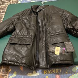 Real leather jacket