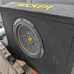Kicker 10" Subwoofers X2