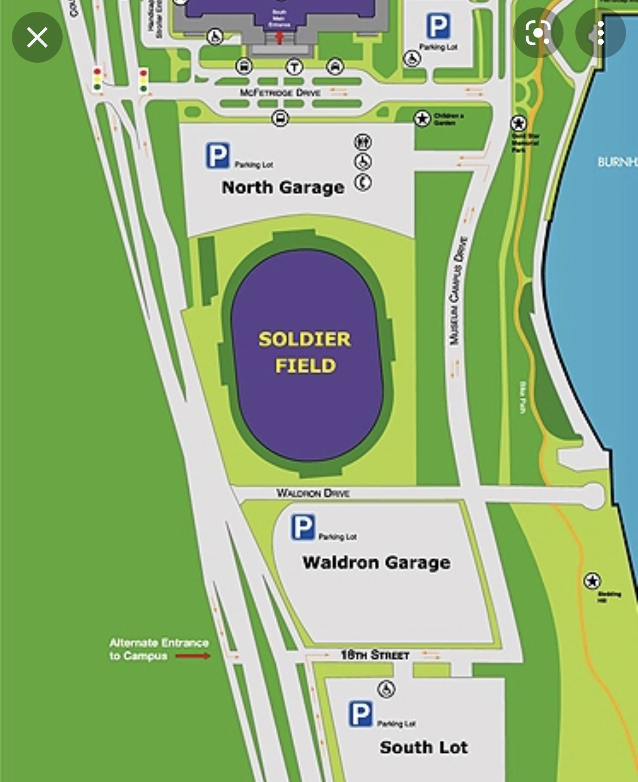 Waldron Deck Parking Pass October 31 2021 Bears Vs 49’ers