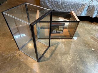 Two 10 Gallon Aquariums
