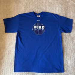 Nike Retro Duke Basketball Mens XL T-Shirt