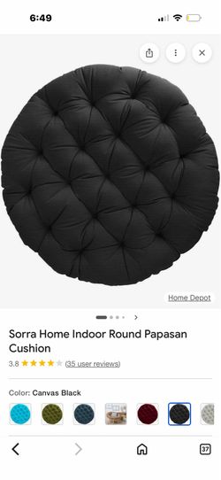 Round papason cushion
