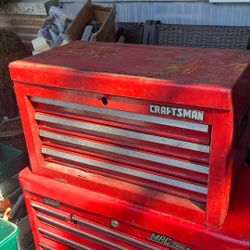 Vintage Craftsman Metal Mechanics Toolbox