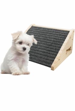 Dog Ramp for Stairs, Wooden Low-Angled Pet Ramps (1 Pack)