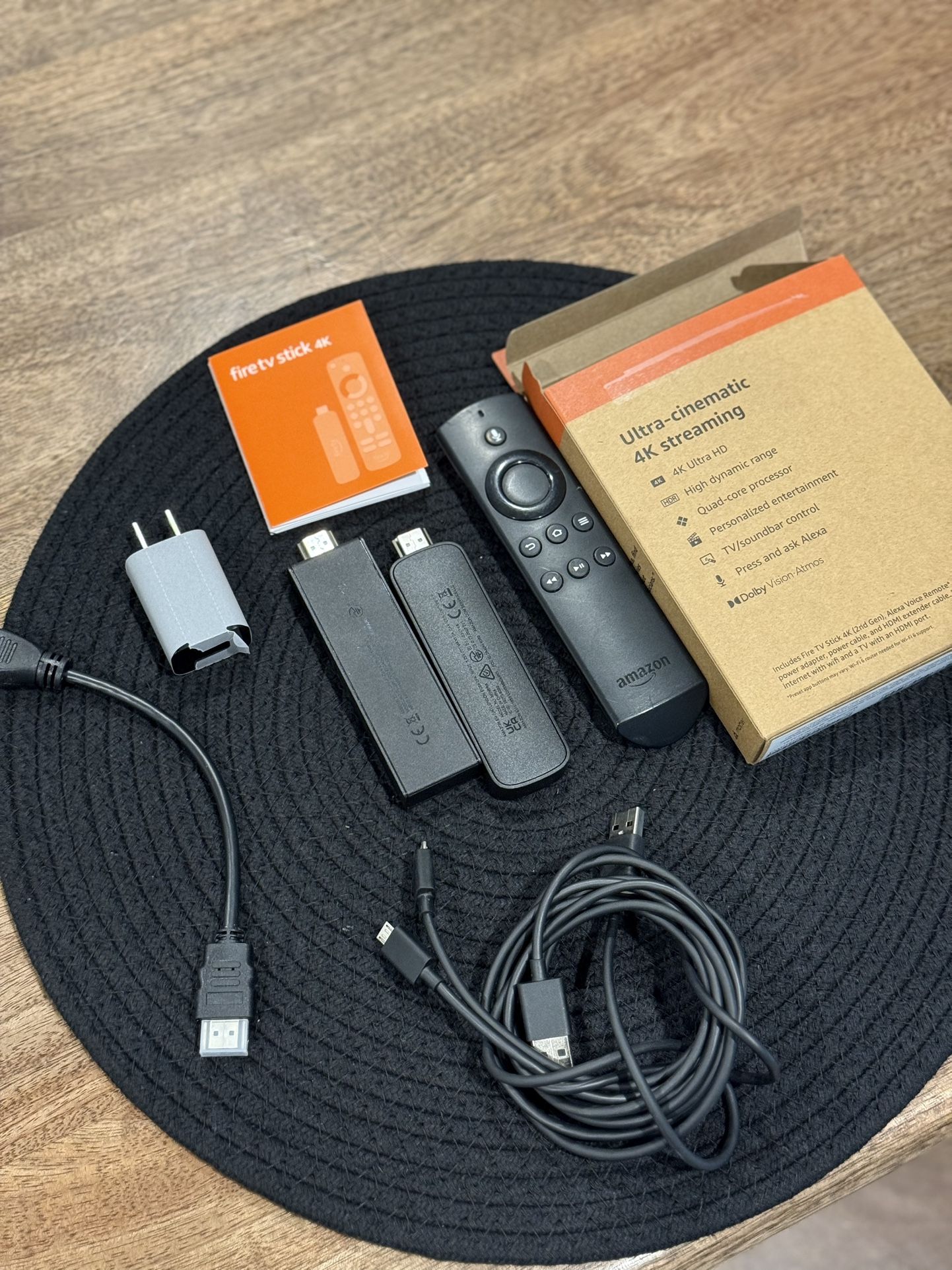 Amazon Fire TV Stick 4K Bundle – $35