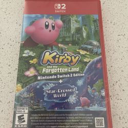 Nintendo Switch 2 Kirby And The Forgotten Land