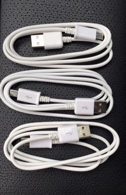 Android USB cables 3 for $10