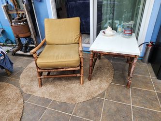 Ficks Read company chair and table