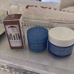Laneige moisturizer and Milk bronzer