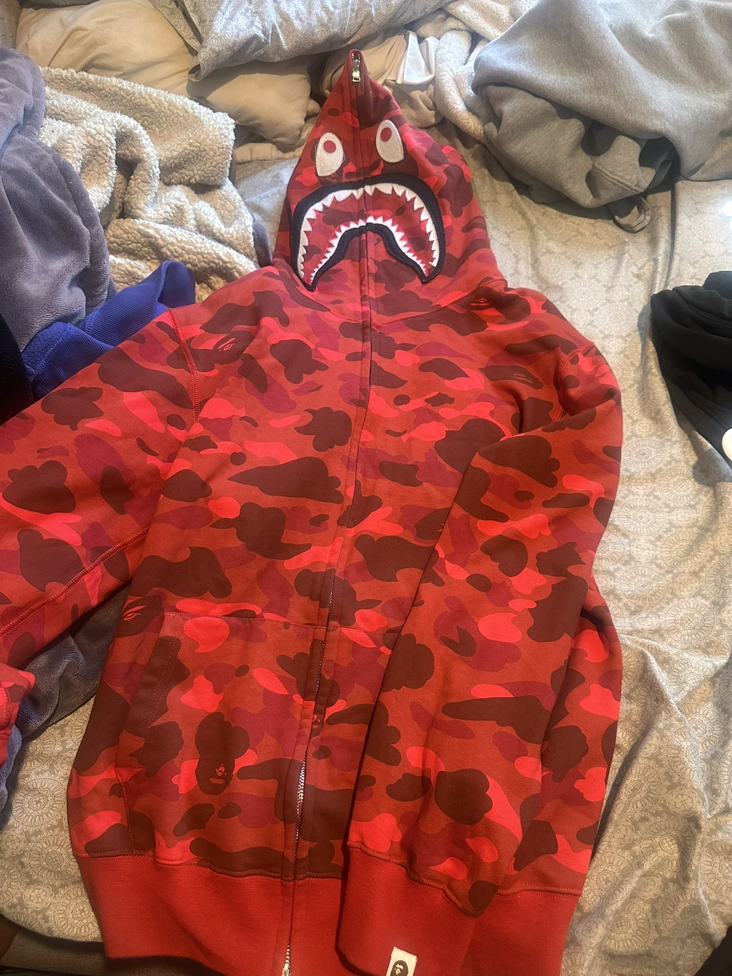 Red Bape Hoodie