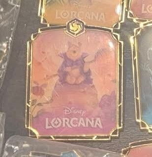 Winnie The Pooh Lorcana Pin Slightly Scratched