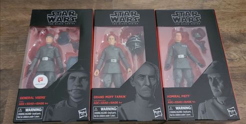 Star Wars Black Series Imperial Officer Lot