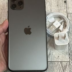 IPhone 11 Pro Max (256gb) Midnight Grey AT&T And Cricket 