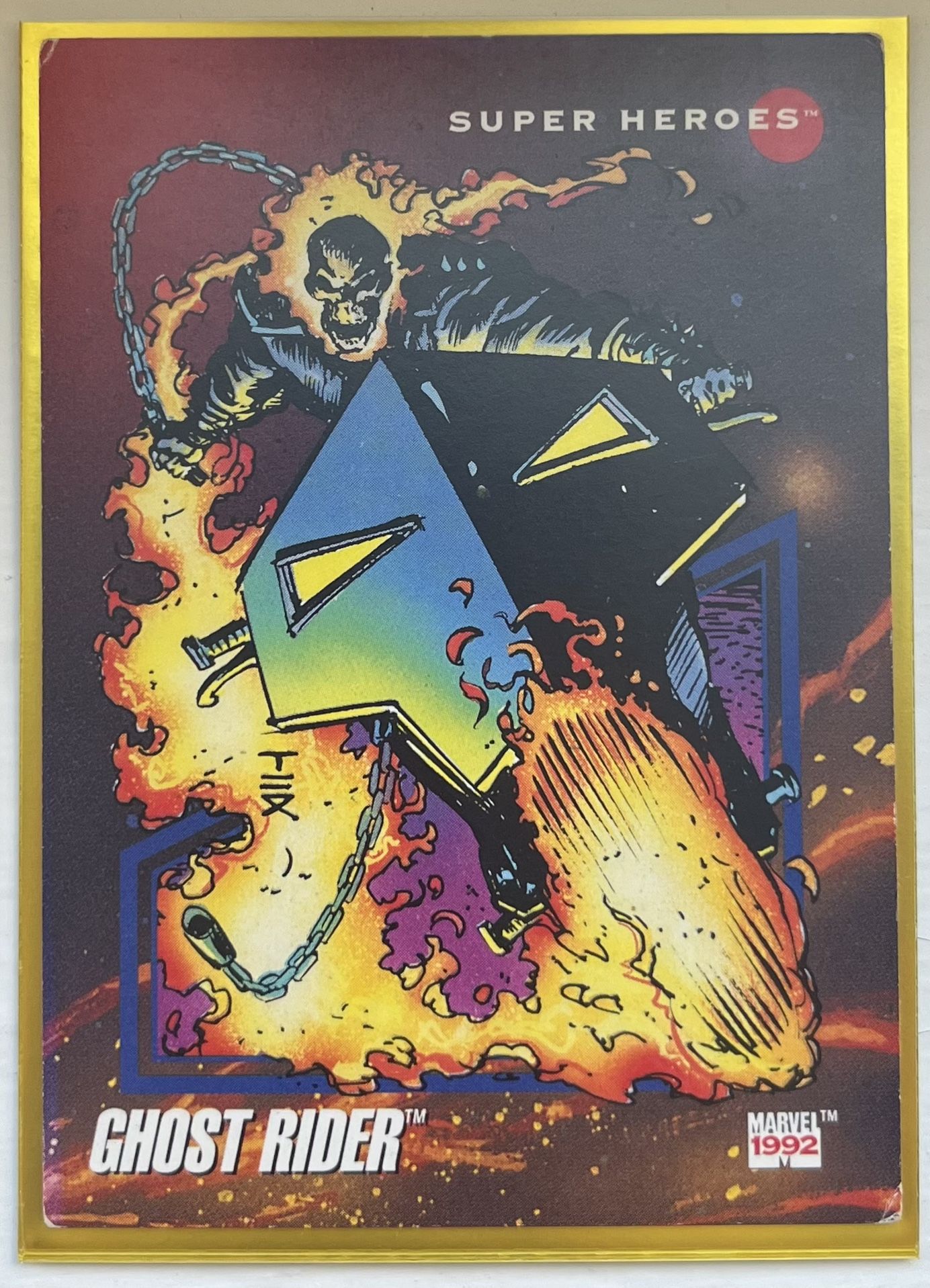 Ghost Rider Trading Card 1992