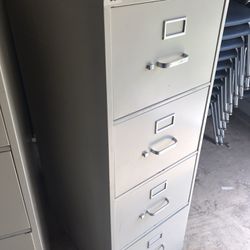 4 Drawer File Cabinets 