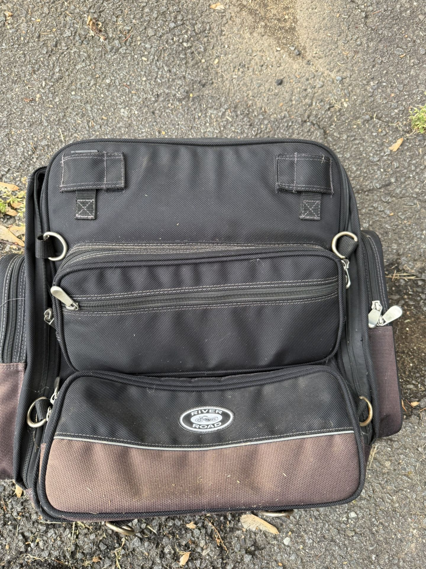 River Road Sissy Bar Luggage/Travel Bag for Motorcycle