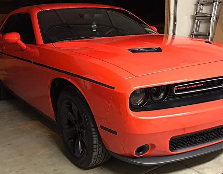 Set Of Blacked Out Rims For Sale - Dodge Challenger