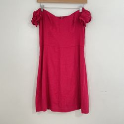 Abercrombie & Fitch Off-The-Shoulder Corset Mini Dress