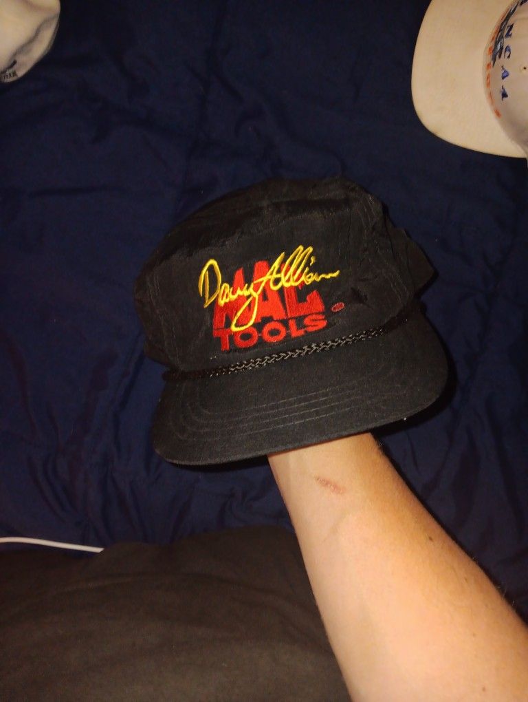 Early 90's Davy Allison Mac Tools Nascar Hat