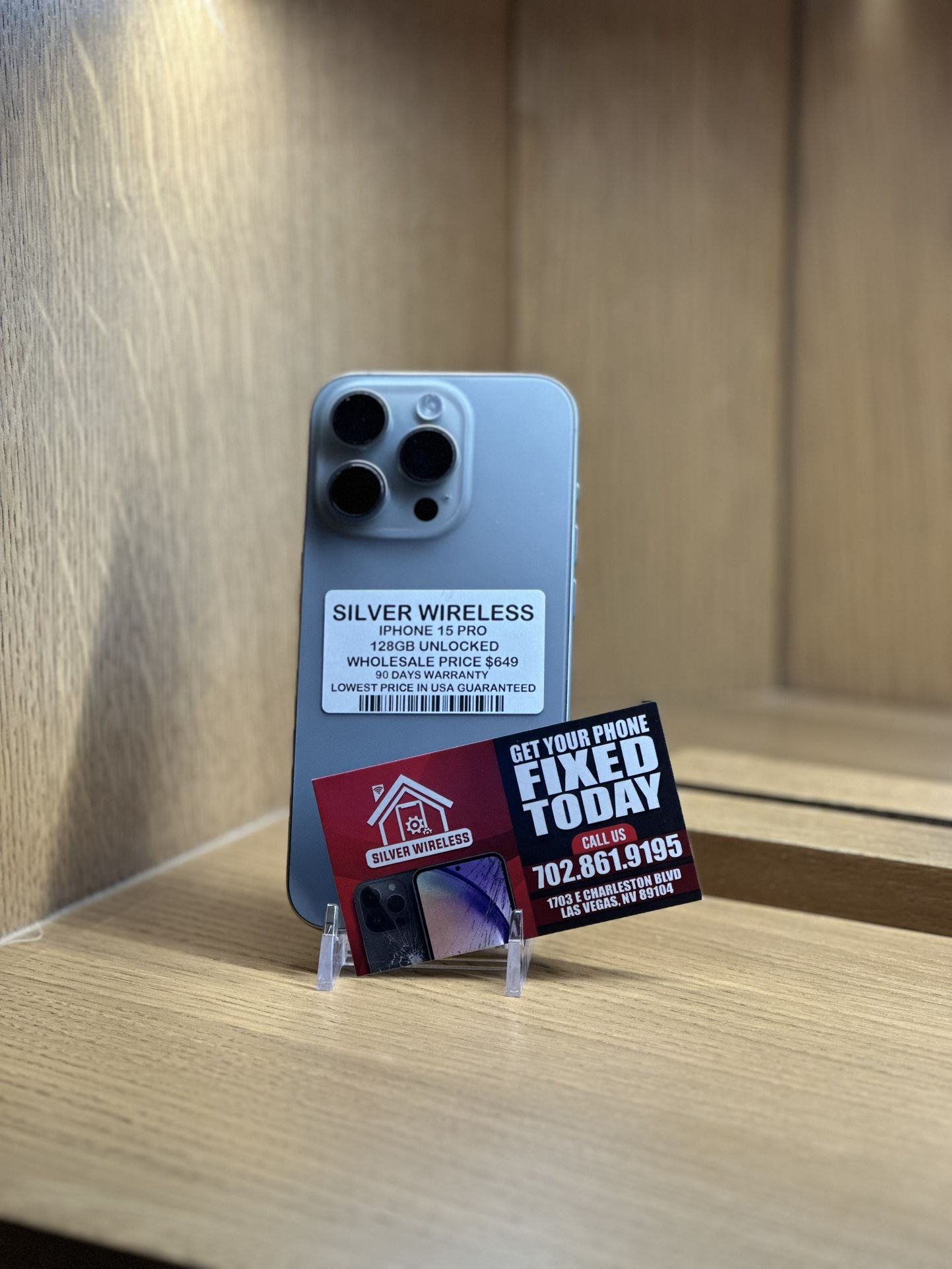 IPHONE 15 PRO 128GB UNLOCKED