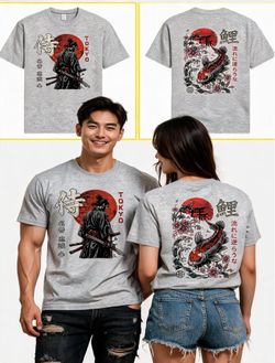 Tokyo Nights Stonewash T-Shirt – Original Front & Back Graphic | Premium Vintage Wash | New